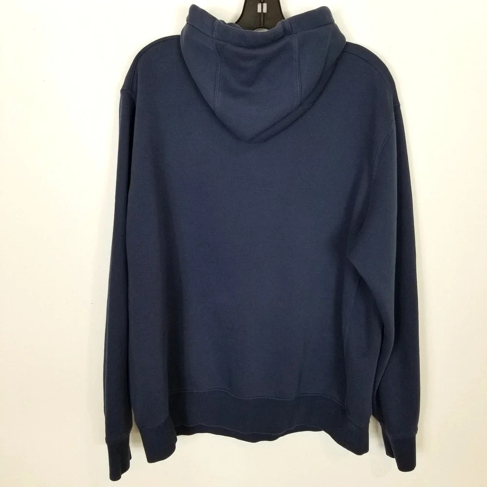 Nike MLB Men Minnesota Twins Hoodie Sweatshirt  Sz L Center Swoosh Navy‎ Fleece